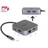 Delock USB-C® dokovací stanice 87742