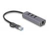 Delock USB hub 64282 Vhodné pro značky (dokovací stanice pro notebook): univerzální