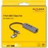 Delock USB hub 64282 Vhodné pro značky (dokovací stanice pro notebook): univerzální