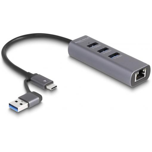 Delock USB hub 64282 Vhodné pro značky (dokovací stanice pro notebook): univerzální
