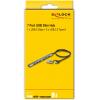 Delock 64273 USB Hub 7 portů USB-A USB 3.2 Gen1 5 GBit/s s konektorem USB C šedá 64273