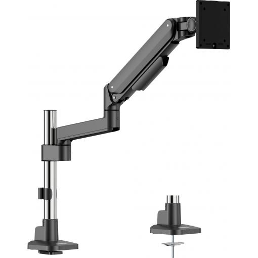 SpeaKa Professional držák na stůl pro monitor SP-MM-1050 1 Displej: (s) 38,1 cm (15) - 101,6 cm (40) černá/stříbrná naklápěcí, nakláněcí