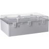 TRU COMPONENTS TC-PSC-40x60x22 skříňový rozvaděč 400 x 600 x 220 ABS, polykarbonát světle šedá 1 ks