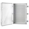 TRU COMPONENTS TC-PSC-40x60x22 skříňový rozvaděč 400 x 600 x 220 ABS, polykarbonát světle šedá 1 ks