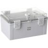 TRU COMPONENTS TC-PSC-20x30x16 skříňový rozvaděč 200 x 300 x 160 ABS, polykarbonát světle šedá 1 ks