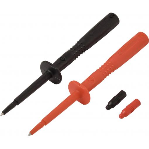 VOLTCRAFT MSS-110 sada bezpečnostních zkušebních hrotů konektor 4 mm CAT IV 600 V, CAT III 1000 V červená, černá 1 sada