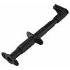 VOLTCRAFT MSK-140 bezpečnostní měřicí svorka pro přípojnicekonektor 4 mm;CAT III 1000 V 10 A černá