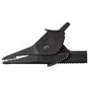 VOLTCRAFT MSK-135 krokosvorka zkosená CAT IV 600 V, CAT III 1000 V 10 A. černá