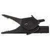 VOLTCRAFT MSK-135 krokosvorka zkosená CAT IV 600 V, CAT III 1000 V 10 A. černá