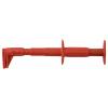VOLTCRAFT MSK-140 Rot bezpečnostní měřicí svorka pro přípojnicekonektor 4 mm;CAT III 1000 V 10 A červená