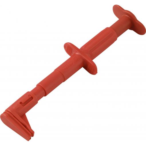 VOLTCRAFT MSK-140 Rot bezpečnostní měřicí svorka pro přípojnicekonektor 4 mm;CAT III 1000 V 10 A červená