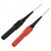 VOLTCRAFT MMS-130 měřicí hrot Měřicí jehla o průměru 0,7 mm konektor 4 mm;černá, červená 3 A, 1 pár