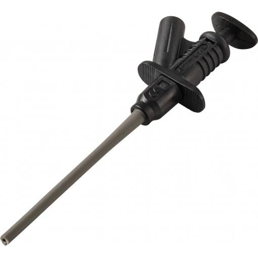VOLTCRAFT MSK-122 sw bezpečnostní měřicí svorka, konektor 4 mm, CAT II 1000 V, černá