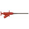 VOLTCRAFT MSK-122 rot bezpečnostní měřicí svorka, konektor 4 mm, CAT II 1000 V, červená