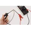 VOLTCRAFT MSK-122 rot bezpečnostní měřicí svorka, konektor 4 mm, CAT II 1000 V, červená