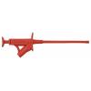 VOLTCRAFT MSK-120 rot bezpečnostní měřicí svorka, CAT IV 600 V, CAT III 1000 V, červená
