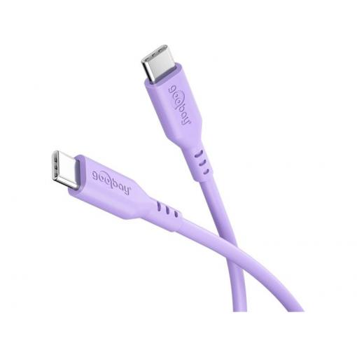 Kabel GOOBAY 77745 USB-C/USB-C 1,5m Purple