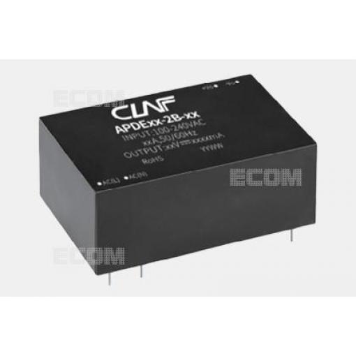 AC/DC měnič CLF APDE05-2B-12, 12 V / 0,42 A, izolovaný