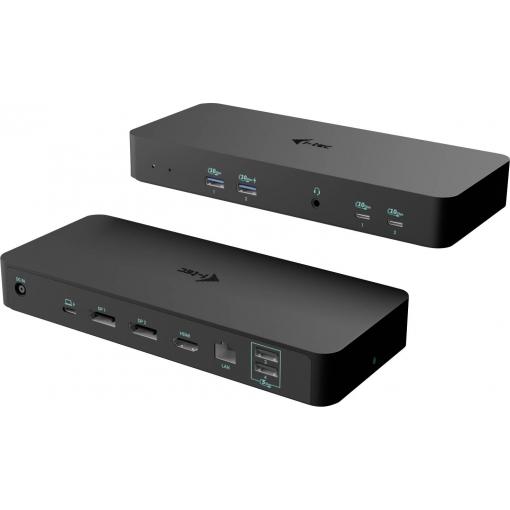 i-tec USB-C® dokovací stanice C31INTGTRI4KDOCPD napájení USB-C®, vč. zámku Kensington