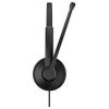 EPOS IMPACT 100 MS Headset otevřená (On Ear) kabelová mono černá Potlačení hluku headset, Vypnutí zvuku mikrofonu, regulace hlasitosti, Tlačítko Microsoft