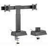 SpeaKa Professional držák monitoru SP-EMS-100 2 Displej: (s) 43,2 cm (17) - 68,6 cm (27) s pohonem, nastavitelná výška, Formát na výšku, Formát na šířku