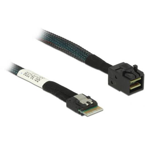 Delock pevný disk kabel [1x Tenký port, SAS - 1x Mini-SAS zástrčka (SFF-8643) ] 0.5 m vícebarevná