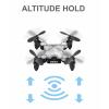 Reely Suitcase mini drone dron RtF pro začátečníky, s kamerou stříbrnočerná