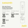 Aqiila Coffeebird Portable espresso machine kávovar černá připraví šálků najednou=5 pro cestování / přenosné