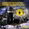 Aqiila Coffeebird Portable espresso machine kávovar černá připraví šálků najednou=5 pro cestování / přenosné