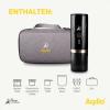 Aqiila Coffeebird Portable espresso machine kávovar černá připraví šálků najednou=5 pro cestování / přenosné