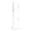 My Wall TV držák na zeď ovládaný aplikací, motorizovaný, 43,2 cm (17) - 81,3 cm (32), HP66L