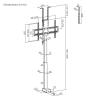 My Wall TV držák na zeď ovládaný aplikací, motorizovaný, 94,0 cm (37) - 165,1 cm (65), HP66-2L