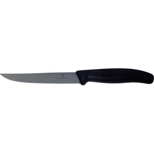 Victorinox 6.7933 nůž na steaky a pizzu černá