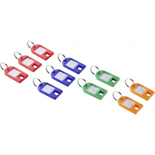 Elevar věšák na klíče SP-13503852 SP-KC-001 4barevný, červená, modrá, oranžová, zelená 10 ks