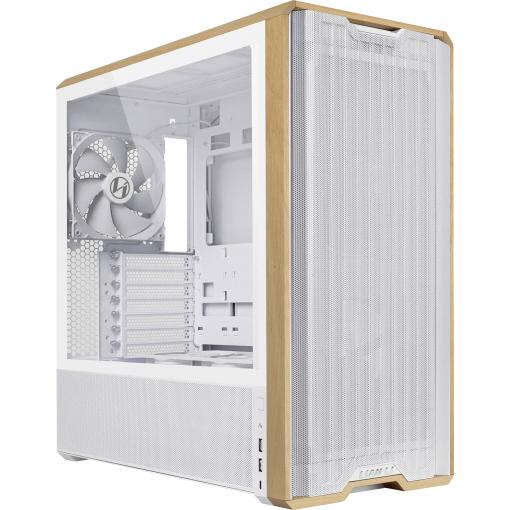 Lian Li Lancool 217 midi tower pouzdro, PC skříň, herní pouzdro bílá