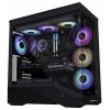 Lian Li Vector V100 midi tower PC skříň, pouzdro, herní pouzdro černá