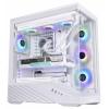 Lian Li Vector V100 midi tower pouzdro, herní pouzdro, PC skříň bílá