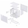Jonsbo mini tower pouzdro, herní pouzdro, PC skříň bílá