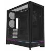 MONTECH MONTECH - HS01 schwarz Tempered Glass - Midi/Minitower midi tower pouzdro, herní pouzdro, PC skříň černá