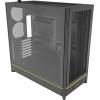 MONTECH MONTECH - HS01 schwarz Tempered Glass - Midi/Minitower midi tower pouzdro, herní pouzdro, PC skříň černá