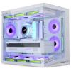 Lian Li O11 Dynamic Mini V2 mini tower pouzdro, herní pouzdro, PC skříň bílá