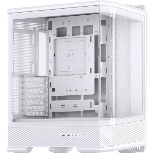 Jonsbo midi tower pouzdro, PC skříň, herní pouzdro bílá