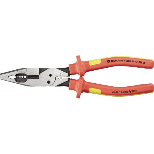 TOOLCRAFT TO-10187133, VDE, elektroinstalační kleště, 1.5 do 5.26 mm²