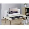 SpeaKa Professional držák na stůl pro monitor SP-B25-02 Monitor + Organizer Board 1 Displej: (s) bílá (matná) pevný