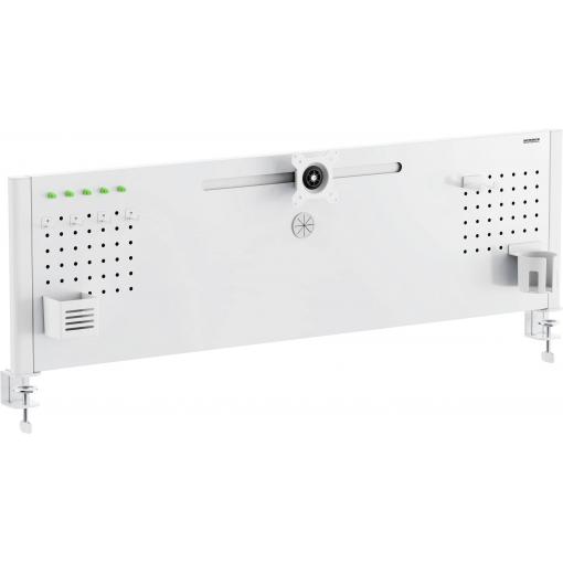 SpeaKa Professional držák na stůl pro monitor SP-B25-02 Monitor + Organizer Board 1 Displej: (s) bílá (matná) pevný