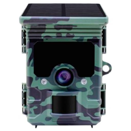 Camouflage EZ-Solar Fotopast 46 Megapixel vč. solární nabíječky s Li-Ion akumulátorem, Wi-Fi maskáčová