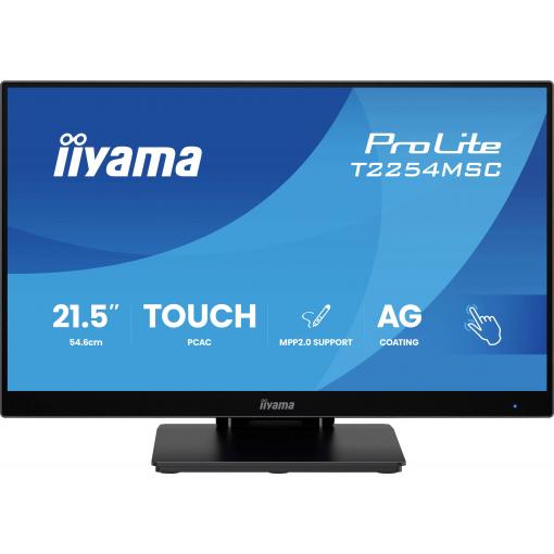 Iiyama ProLite T2254MSC dotykový monitor 54.6 cm (21.5 palec)1920 x 1080 Pixel, 16:9, 4 ms, IPS LED