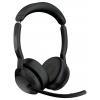 Jabra JABRA Evolve2 55 Link 380/390a UC Stereo Headset otevřená (On Ear) černá Počítače