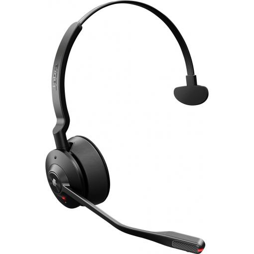 Jabra JABRA Engage 55 SE Mono Link400a MS Headset otevřená (On Ear) DECT mono černá Funkce ochrany sluchu telefon