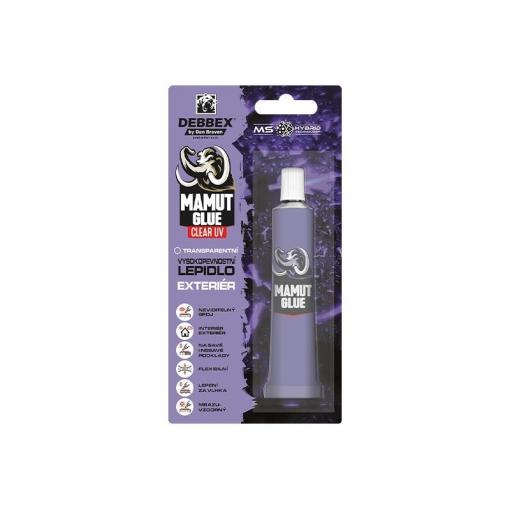 Lepidlo DEN BRAVEN MAMUT CLEAR UV 25ml
